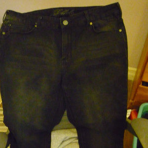 Buffalo 12 midrise slim boyfriend jeans black